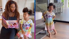 image for Serena Williams' Daughter Olympia Practices Her Runway Walk