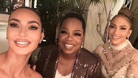 image for Kim Kardashian and Jennifer Lopez Celebrate Oprah’s Birthday 