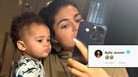 image for Kylie Jenner REACTS to TikTok Poking Fun at Son Aire's Name
