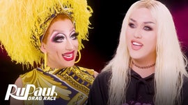 image for The Pit Stop: Bianca Del Rio & Adore Delano Party! | RuPaul's Drag Race S15