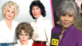 image for Jane Fonda Reacts to Possible ‘9 to 5’ Sequel and Praises Dolly Parton 