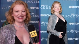 image for Sarah Snook Reveals Pregnancy at 'Succession' Premiere and Gushes Over Experience 
