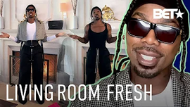 image for BET Her: Living Room Fresh - Megan Thee Stallion's Stylist EJ King Wears 1 Outfit In 3 Different Ways