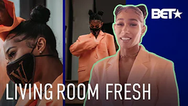 image for BET Her: Living Room Fresh - Rapper BIA Helps You Elevate Your Style While Staying At Home