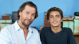 image for Matthew McConaughey's Son Levi Bares Striking Resemblance to Dad in Rare Appearance  