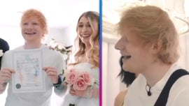 image for Ed Sheeran Leaves Bride and Groom Stunned After Crashing Their Wedding 
