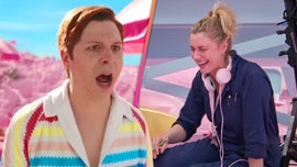 image for 'Barbie': Greta Gerwig Loses It Over This Allan Moment Behind the Scenes 