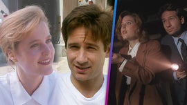 image for 'The X-Files Turns 30! Gillian Anderson and David Duchovny's First Interviews On Set (Flashback)