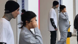 image for Kourtney Kardashian Exits Hospital After Travis Barker Postpones Tour