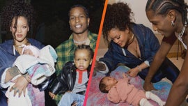 image for Rihanna and A$AP Rocky Joined by Sons Rza and Riot Rose in First Look as a Family of Four