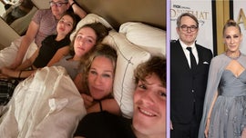 image for Sarah Jessica Parker and Matthew Broderick Pose for Rare Moment With All 3 Kids