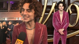 image for Timothée Chalamet on Going Shirtless in Chilly Weather at 'Wonka' Premiere (Exclusive)