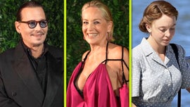 image for Johnny Depp, Sharon Stone, Michelle Williams and More Stars Return to Work After Strike