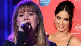 image for Katy Perry Reacts to Kelly Clarkson Covering Her Song 'Wide Awake'