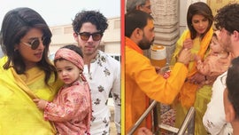 image for Priyanka Chopra and Nick Jonas' Daughter Malti Gets BLESSED in India