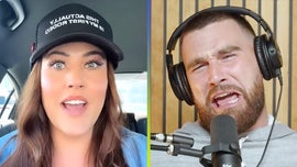 image for 'Love Is Blind's Chelsea REACTS to Travis Kelce's Impression of Her!
