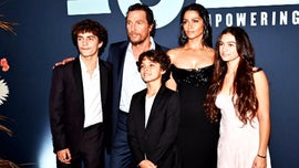 image for Matthew McConaughey Makes Rare Red Carpet Appearance With All 3 Kids