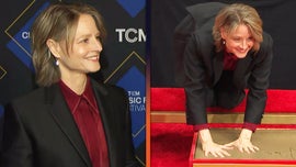 image for Jodie Foster Gets Cemented Into Hollywood History at TCL Chinese Theater