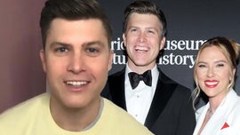 image for Colin Jost Makes Rare Comments About Bonding with His and Scarlett Johansson's Son Cosmo