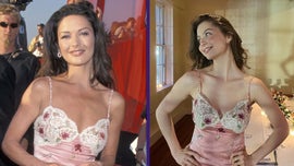 image for Catherine Zeta-Jones' Daughter Carys Stuns as Her Mini-Me in Her Dress From the '90s