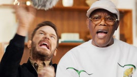 image for ‘The Garfield Movie:’ Watch Samuel L. Jackson Tease Chris Pratt for Staying in Character Too Long!