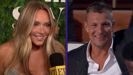 image for Camille Kostek Reacts to Gronk Getting 'Burned' at Tom Brady Roast (Exclusive)