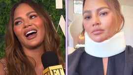 image for Chrissy Teigen Shares Injury Update After Landing in a Neck-brace (Exclusive)