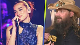 image for Chris Stapleton Reacts to Dua Lipa Joining His ACM Awards Performance 