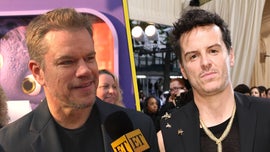 image for Matt Damon Reacts to 'Ripley' Run-In With Andrew Scott at the Met Gala (Exclusive)