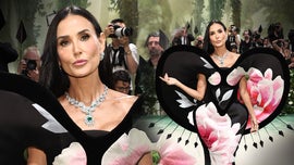 image for Demi Moore Steps Out Covered in Arrows at 2024 Met Gala
