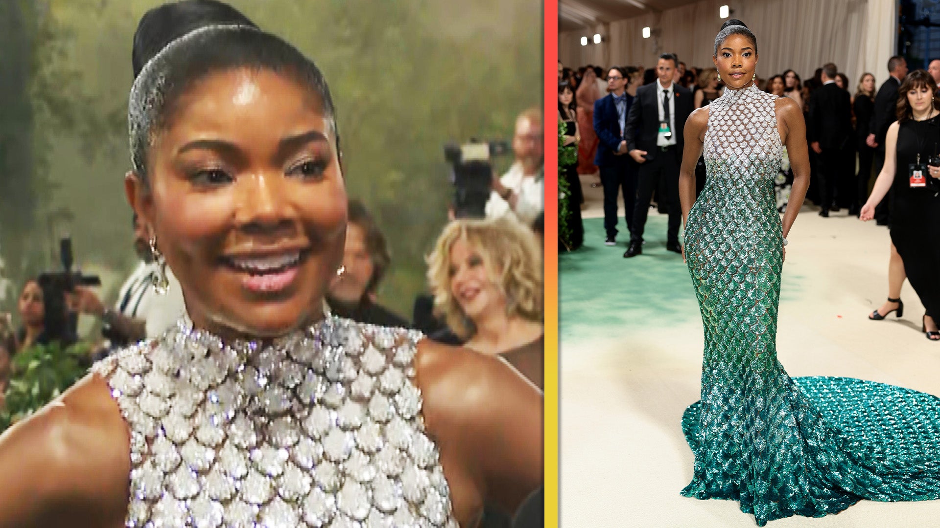 Gabrielle Union Got ‘Shady Baby’ Stamp of Approval on Her Mermaid-Inspired Met Gala Look 