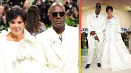 image for Watch Kris Jenner and Corey Gamble Match in White for 2024 Met Gala Date Night