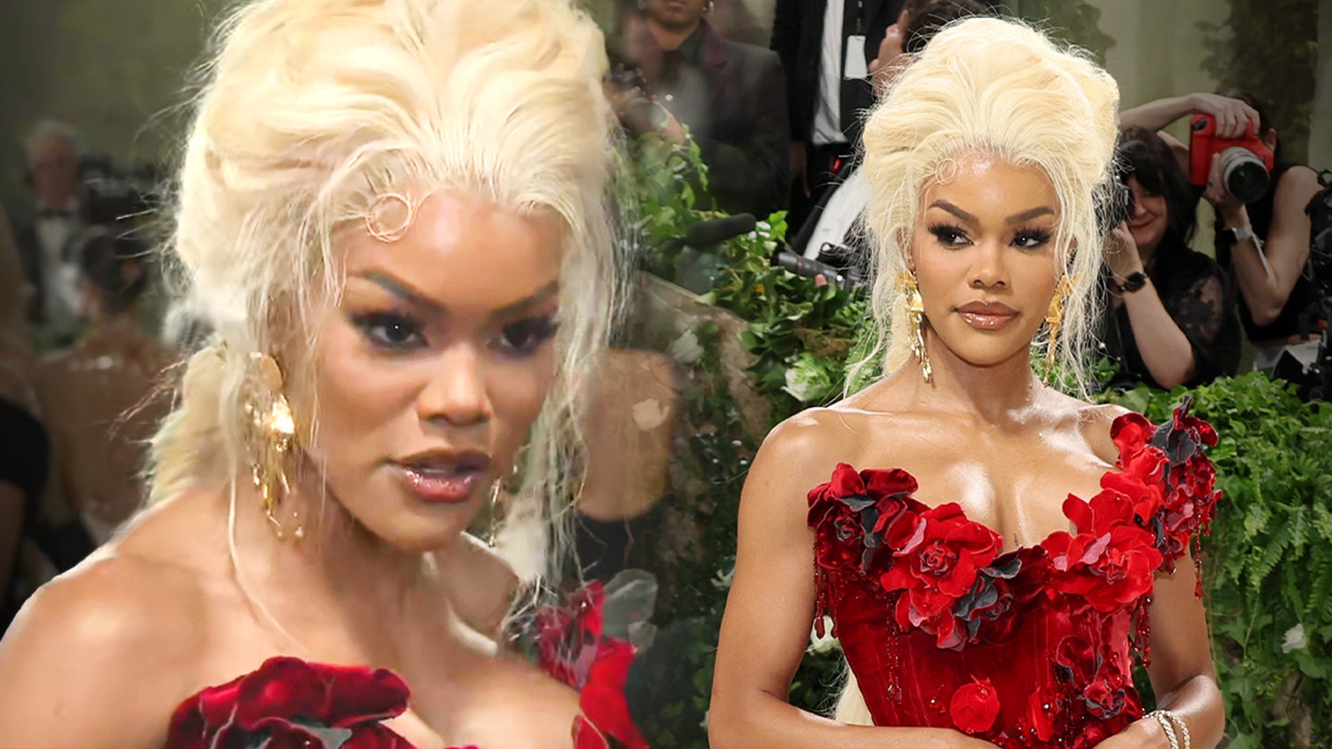 Teyana Taylor Sports One of Her Burlesque Costumes to the 2024 Met Gala! 