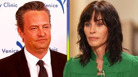 image for Courteney Cox Believes Matthew Perry Visits Her From the Afterlife