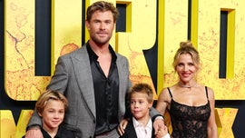 image for Chris Hemsworth Makes Rare Red Carpet Appearance With His Twin Boys