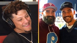 image for Patrick Mahomes Can't Keep Up With Travis and Jason Kelce's Partying